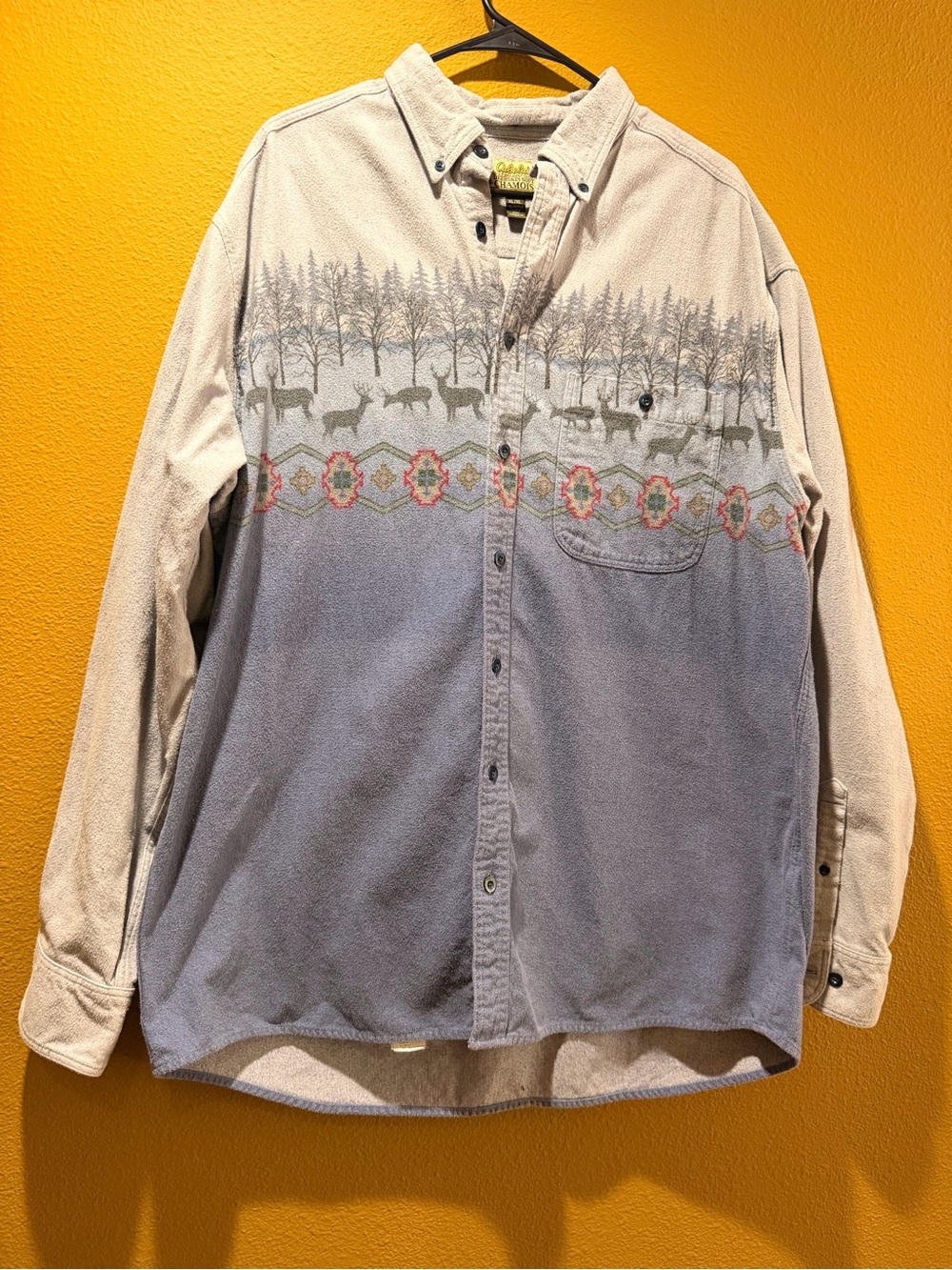Vintage Cabela’s Blue Button-Up Shirt